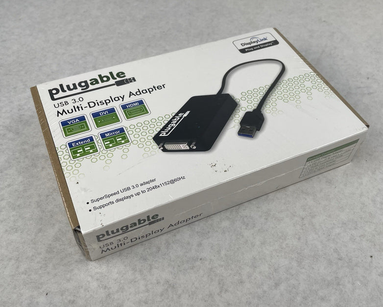 Plugable USB 3.0 Multi-Display Adapter Model UGA-3000