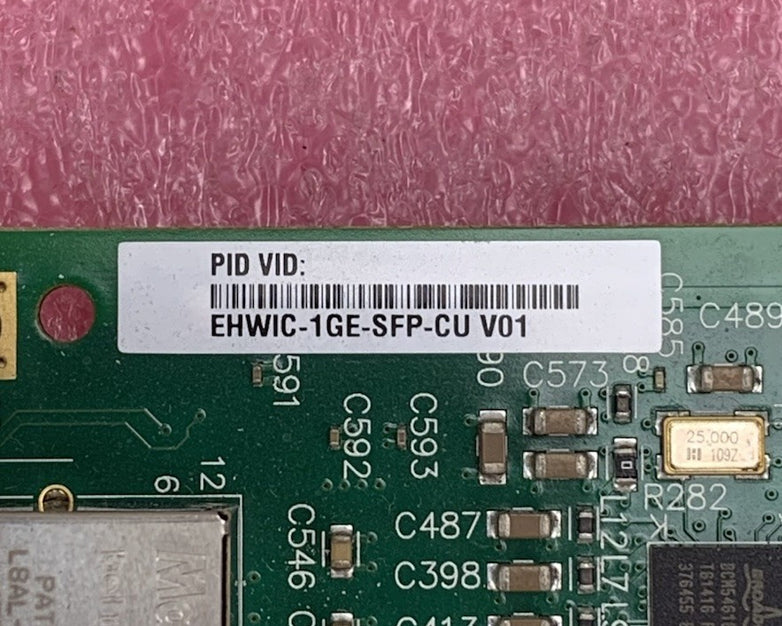 Cisco EHWIC-1GE-SPF-CU V01 Gigabit Ethernet High-Speed WAN Card