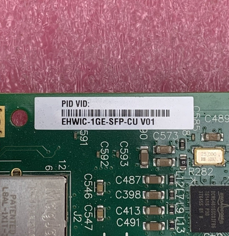 Cisco EHWIC-1GE-SPF-CU V01 Gigabit Ethernet High-Speed WAN Card6
