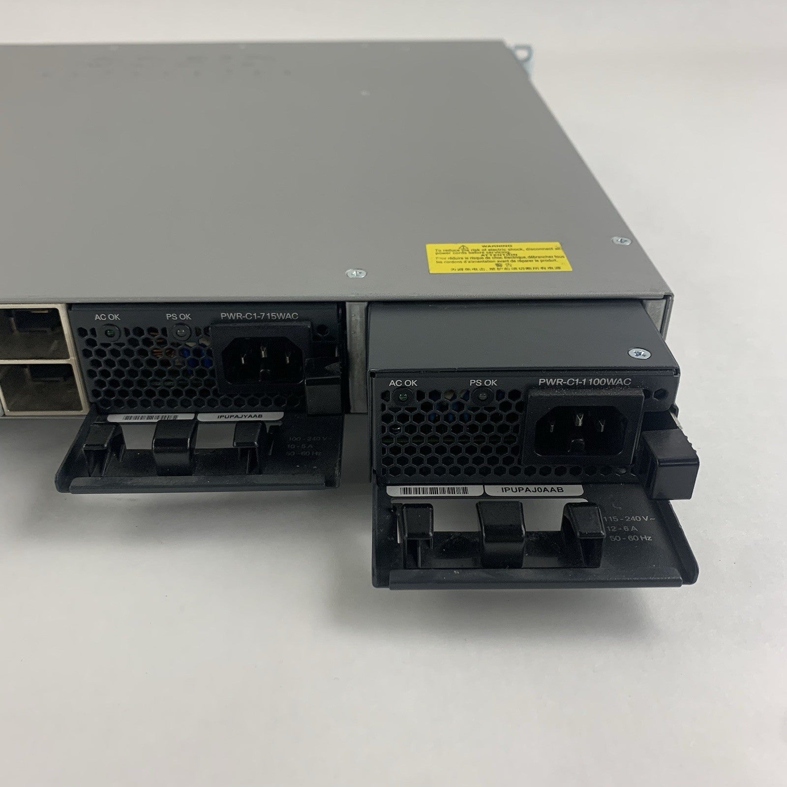Cisco WS-C3850-24XS-S V02 24-Port 10Gb SFP+ Switch Tested Reset 2x PSUs6