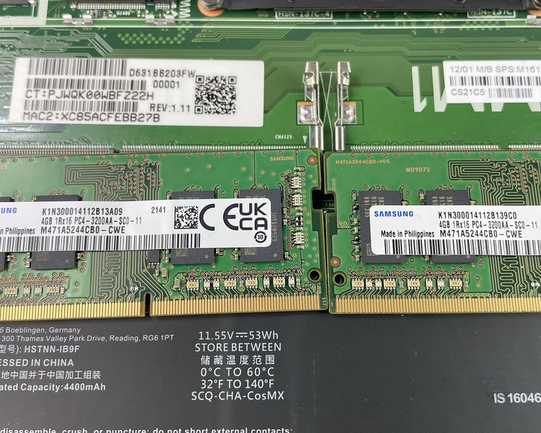 HP MT46 14" AMD Ryzen 3 Pro 4450U 2.50 GHz 8 GB RAM No SSD/OS/AC