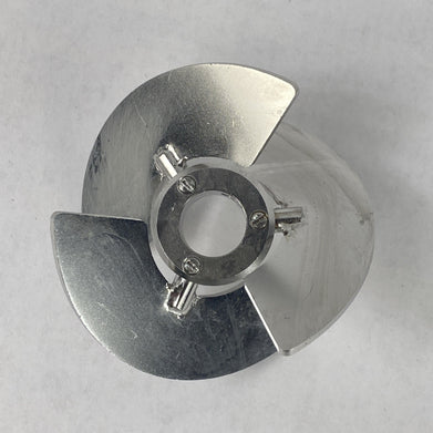 BBI Biotech Bioreactor 3-Blade Segment Impeller Ø 75mm 10mm Shaft
