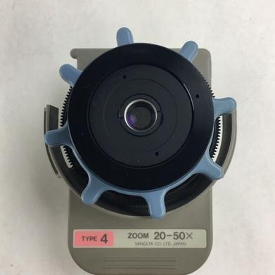 Minolta MS7000 MKII TYPE 4 20x - 50x Zoom Lens For Microfilm Reader