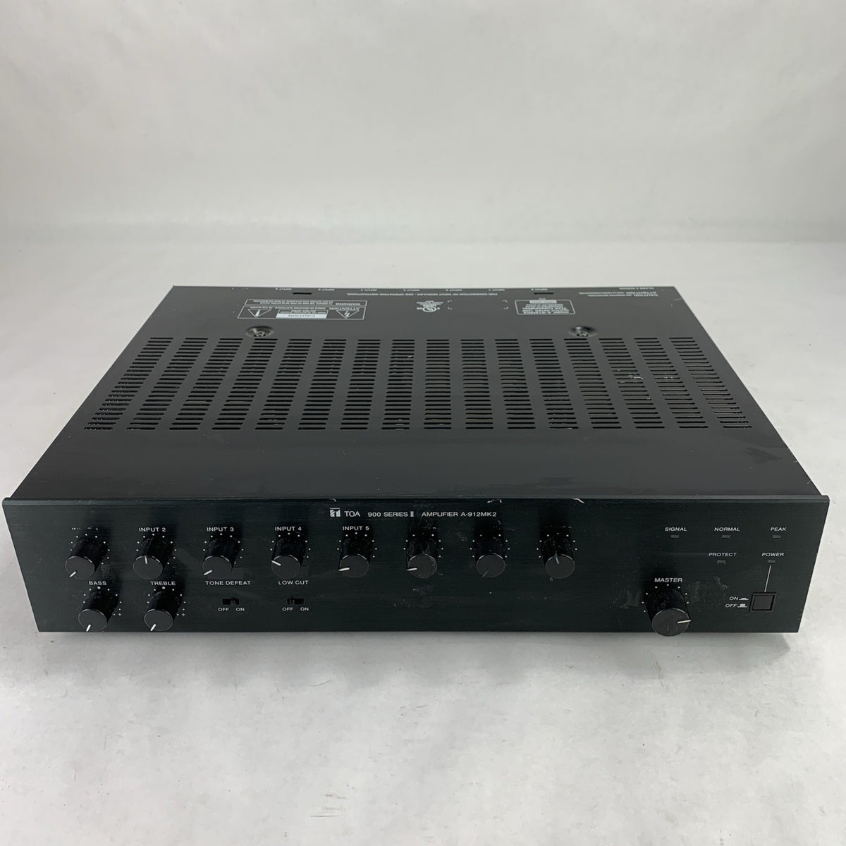 TOA Electronics 900 Series II 120W 8-Channel Modular Mixer Amplifier A-912MK21