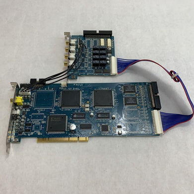 Xilinx Spartin Video Control Board XC2S150E 1607(B) Rev 1.6 w/ Sister Board 1.8