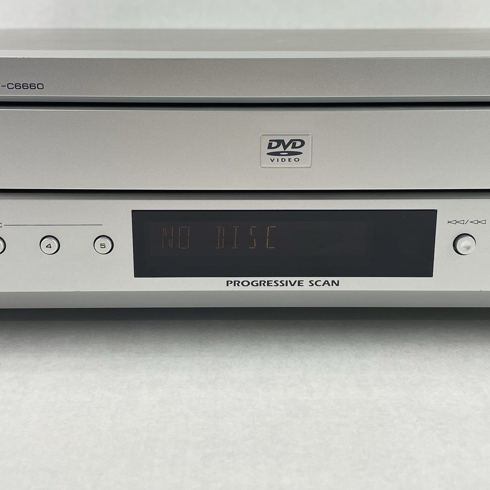 Yamaha DV-C6660 5 Disc DVD Player Power Tested No Remote