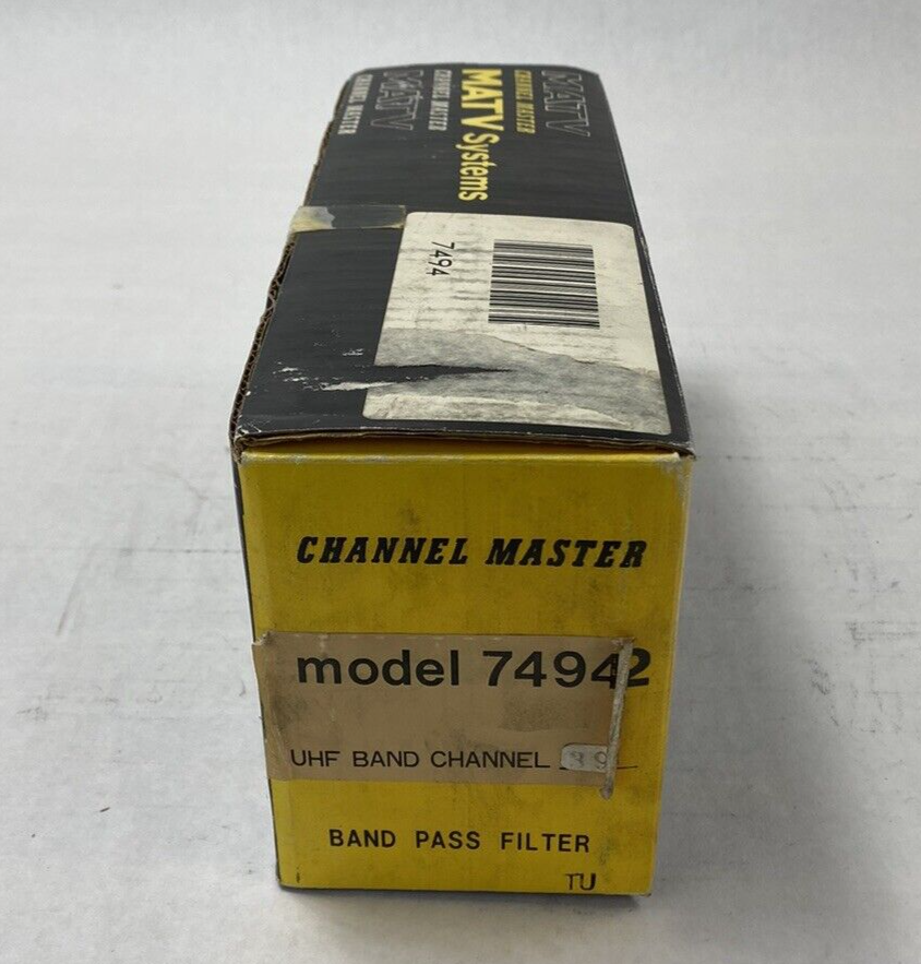 Channel Master MATV Systems Model 7494 Band Pass Filter UHF Band Channel 39