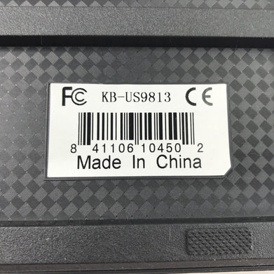 KB-US9813 Wired USB Keyboard (Lot of 4)