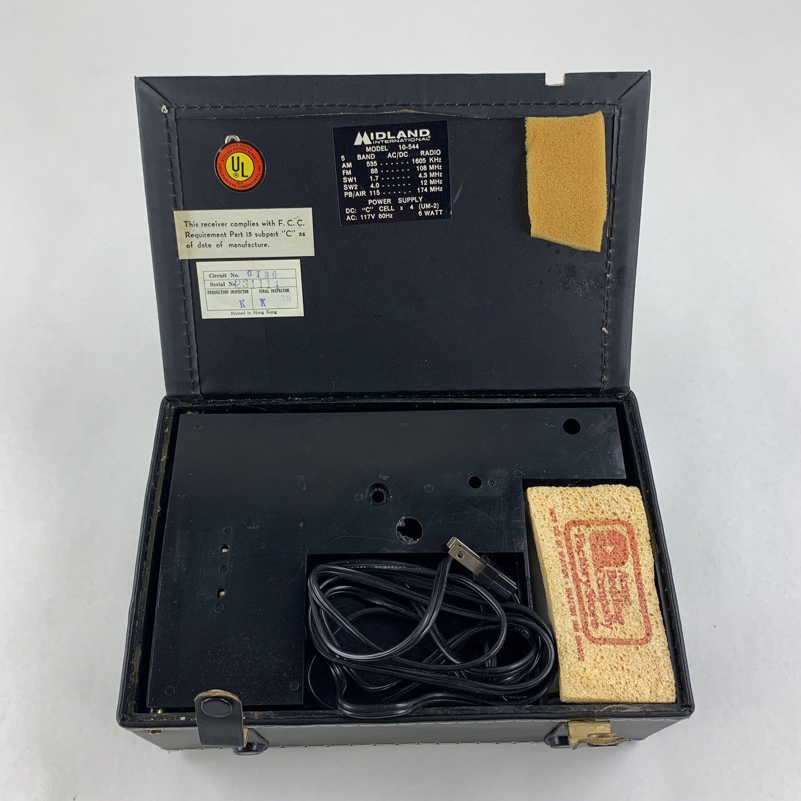 Midland 10-544 Multi Band Vintage Radio Powers On