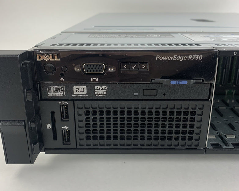 Dell Poweredge R730 2U Server 1x Intel E5-2640V3 2.6 GHz 64 GB Ram No OS No HDD