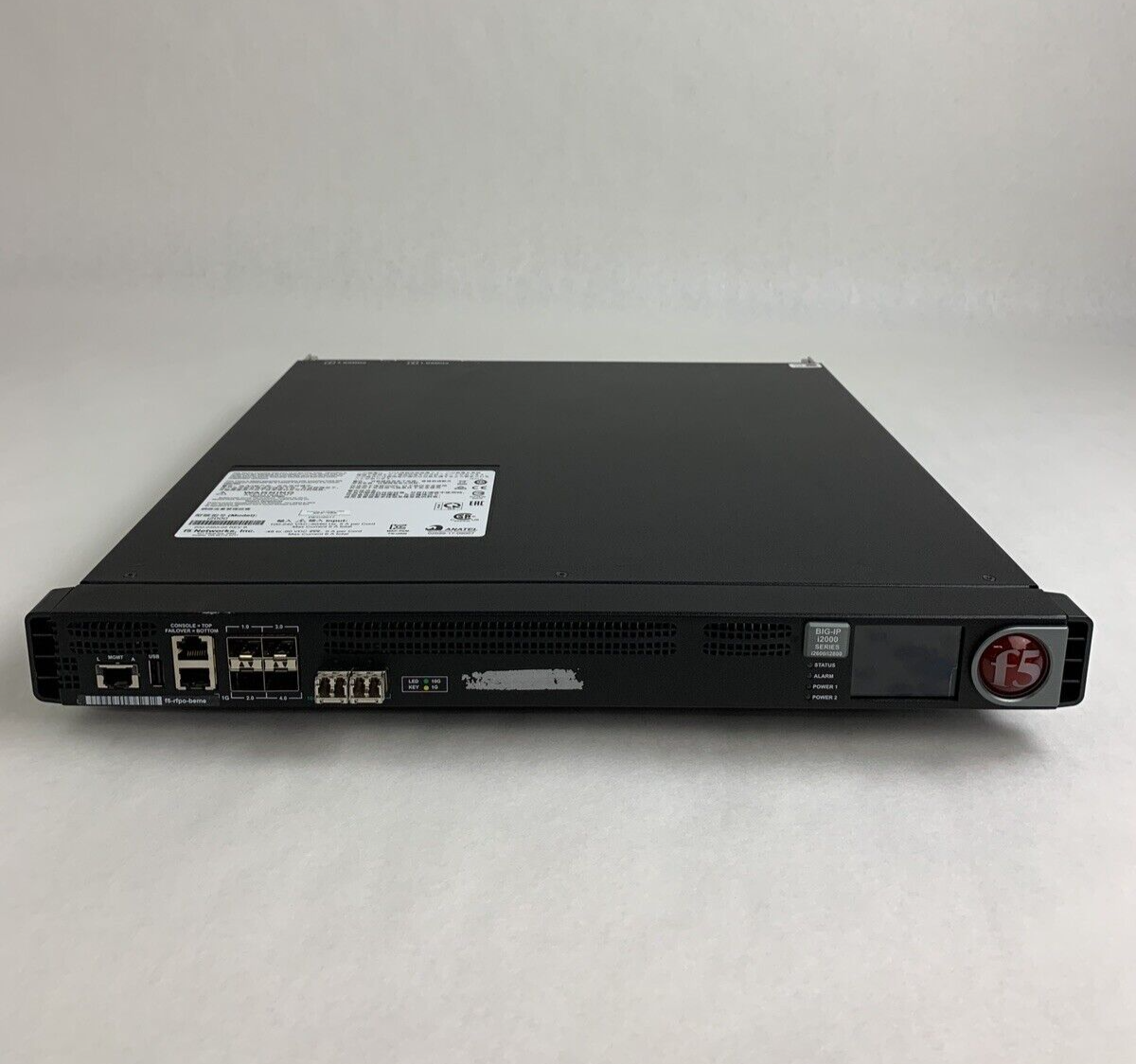 F5 Networks Big-IP i2000 Series i2000 Local Traffic Manager Tested No HDD