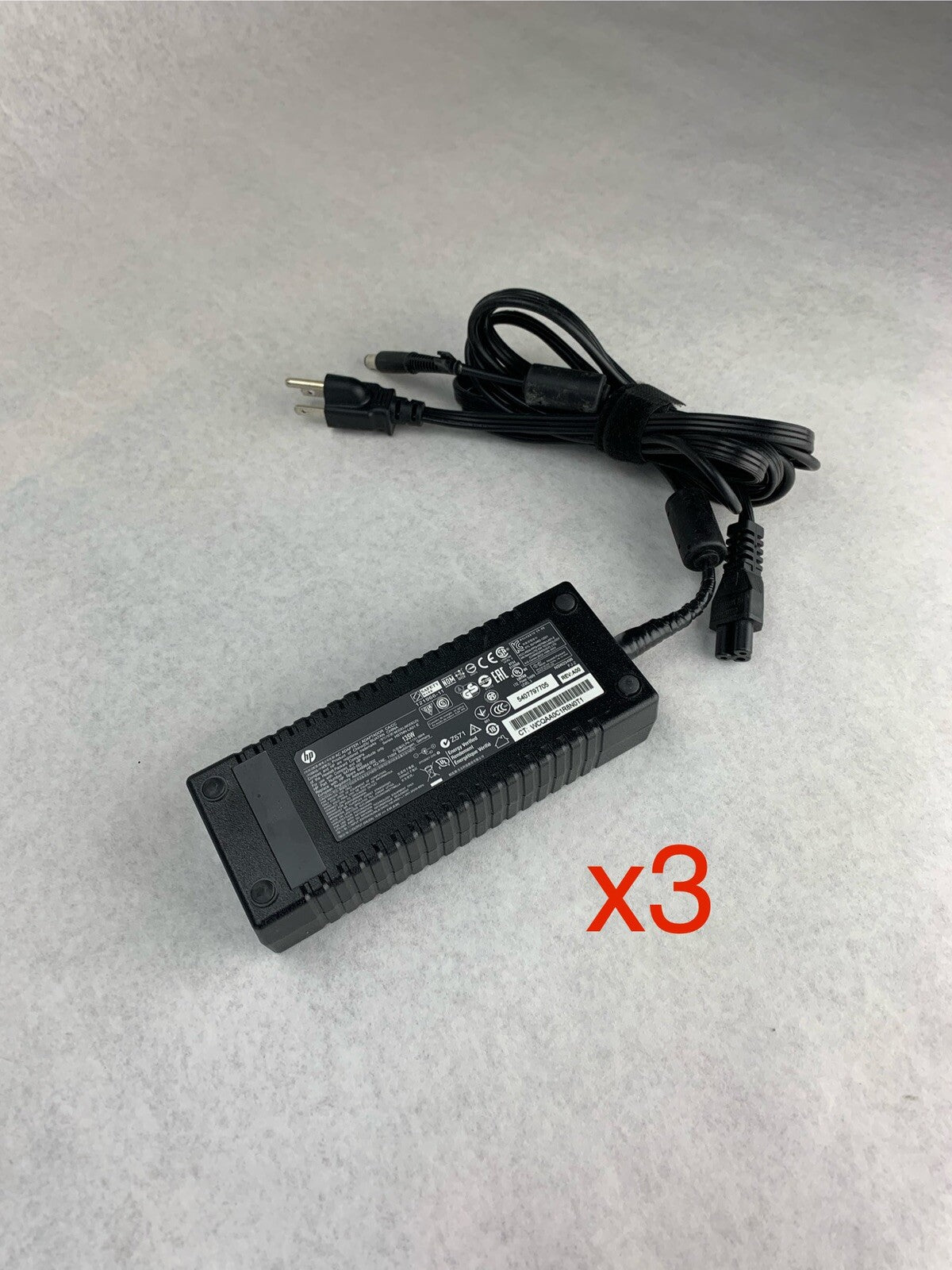 HP HSTNN-LA01-E AC Adapter 135W 19.5V (Lot of 3)