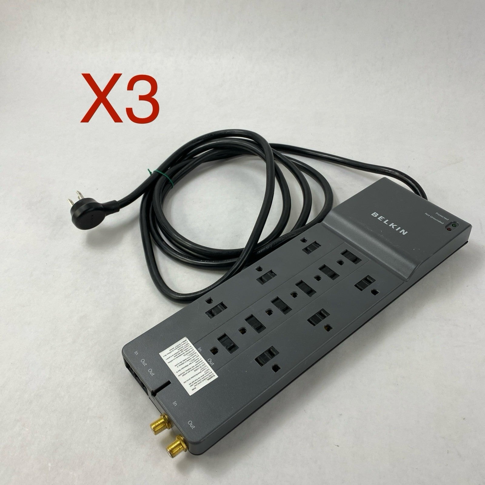 Belkin BE112234-10 Surge Protector Lot of 30
