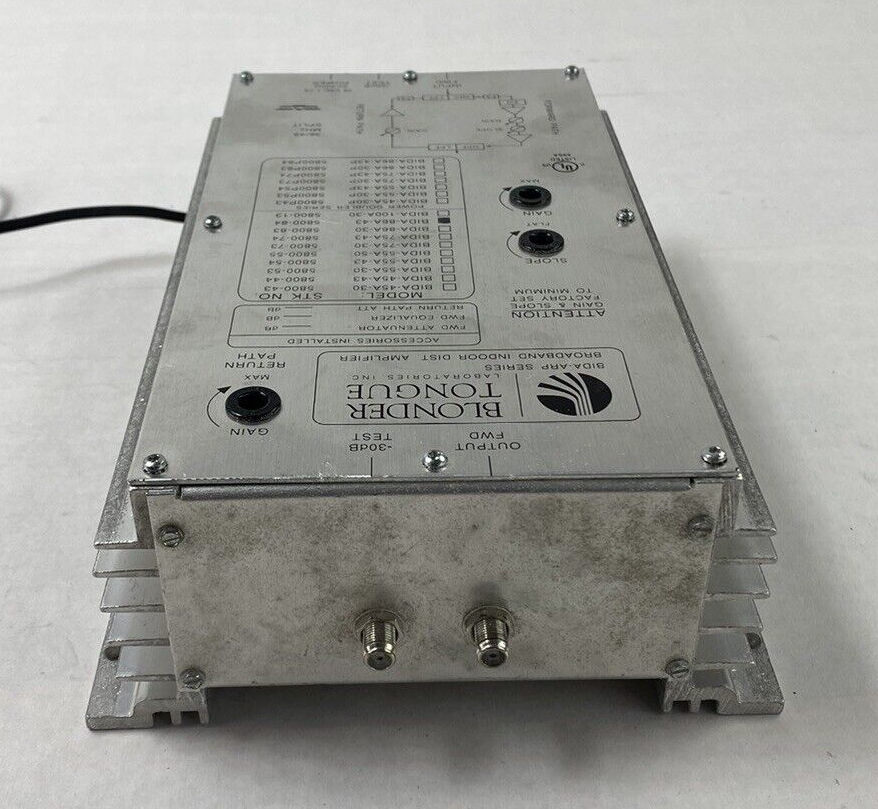 Blonder Tongue BIDA-ARP Series BIDA 86A-43 For Parts or Repair