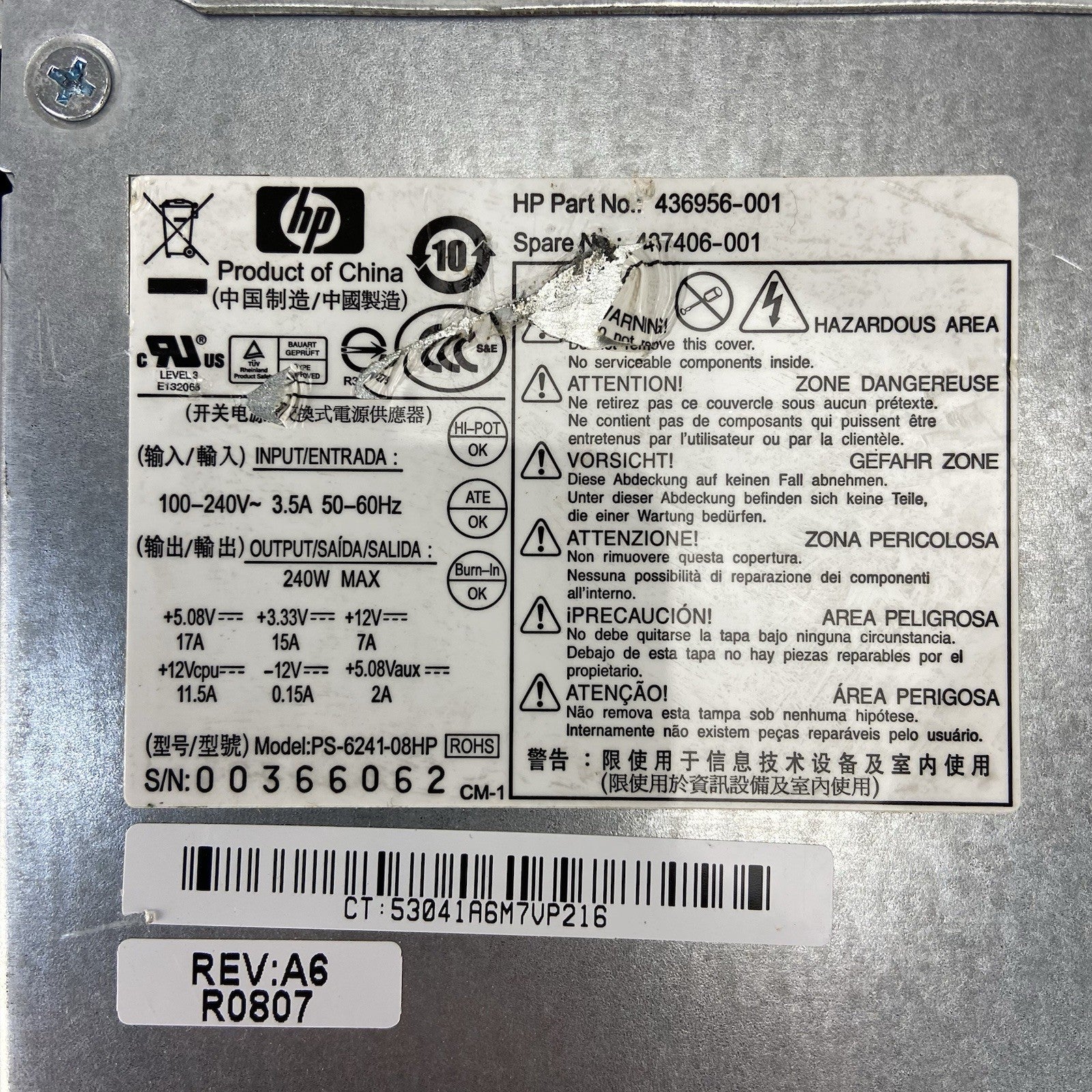 HP Compaq dc5700 SFF Intel Pentium D 2.8GHz 2GB RAM No HDD No OS11