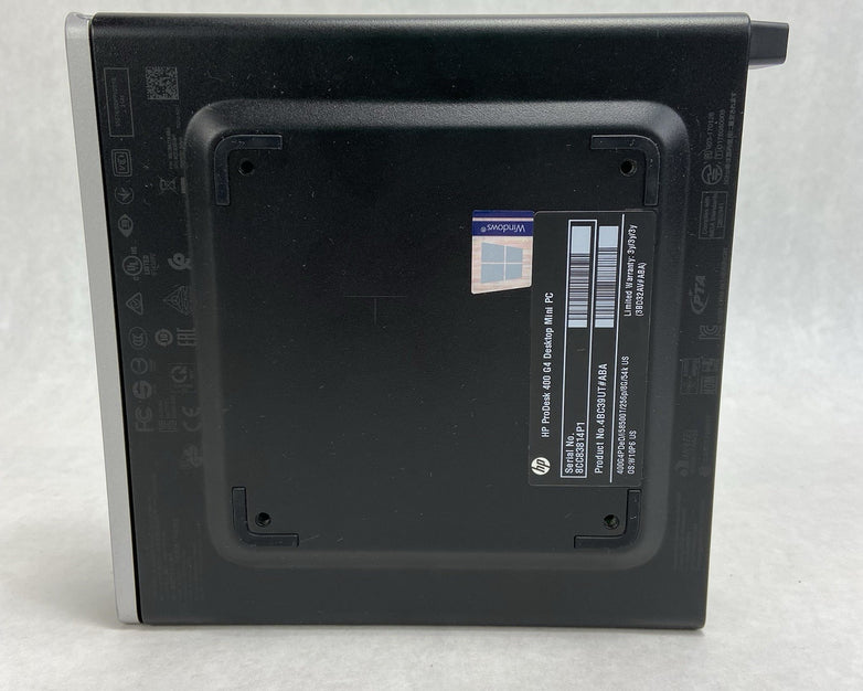 HP ProDesk 400 G4 MFF Intel Core i5-8500T 2.1GHz 8GB RAM No AC/HDD/OS