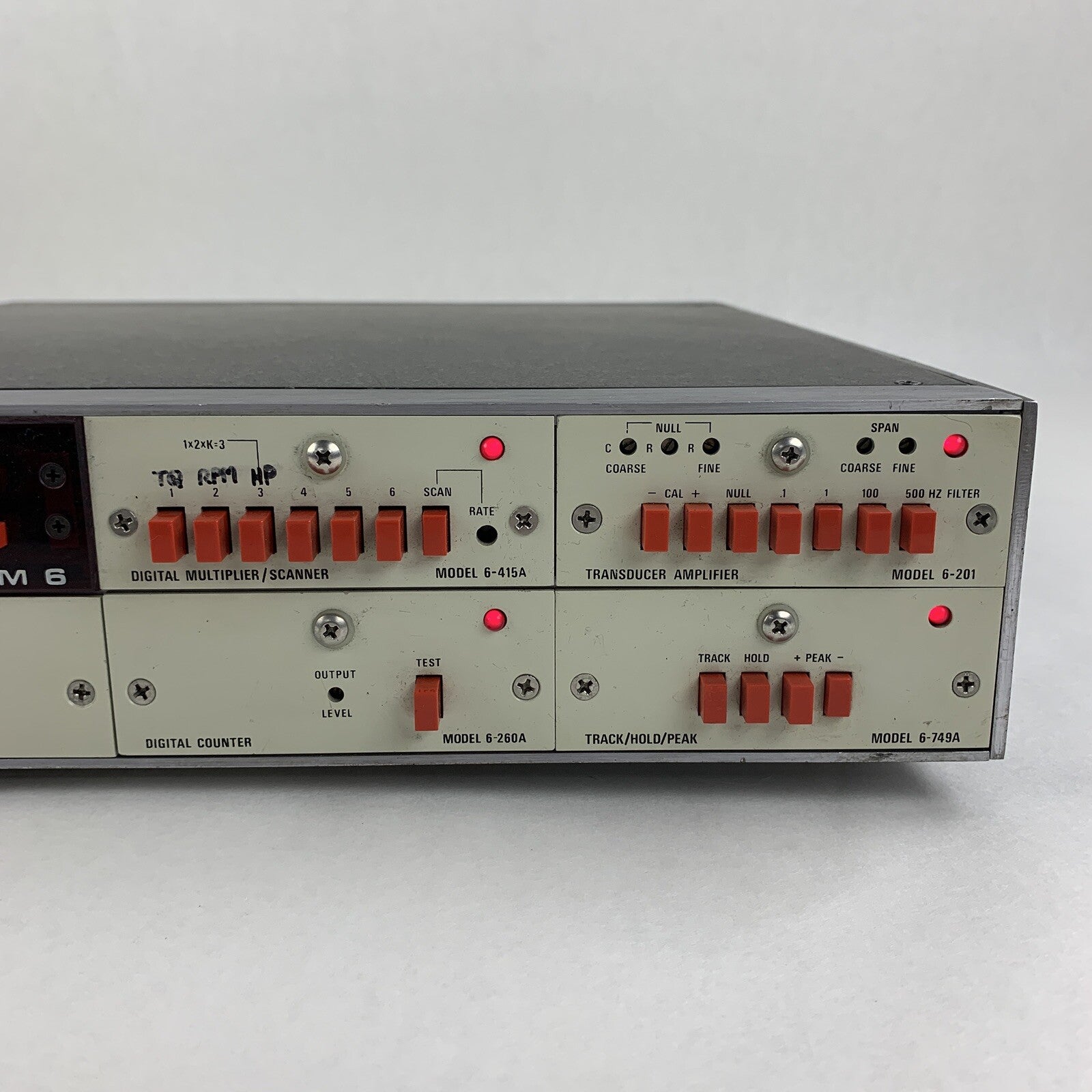 SHC SYSTEM 6 6-138 w/ 6-415A Scanner, 6-201 Amp, 6-260A  6-749A Modular Cards