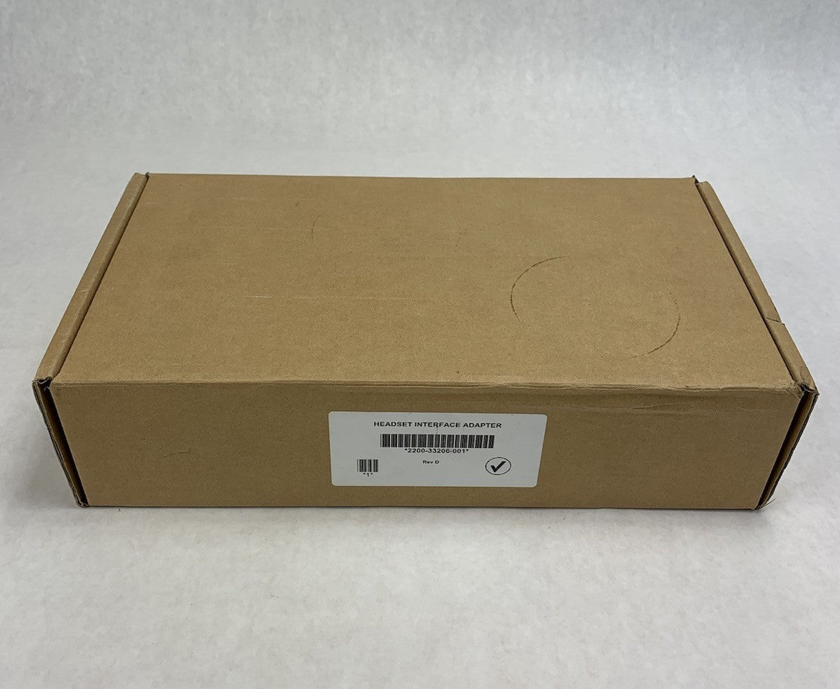 Polycom 2201-33206-001 Rev B Headset Interface Adapter