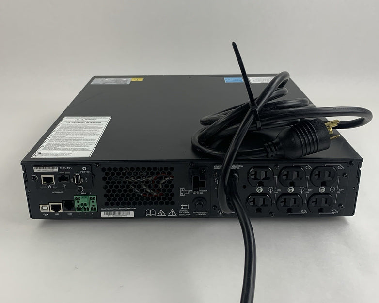 Vertiv GXT5-2000LVRT2UXL 2000VA 1800W UPS RDU101 Tested No Batteries No Ears