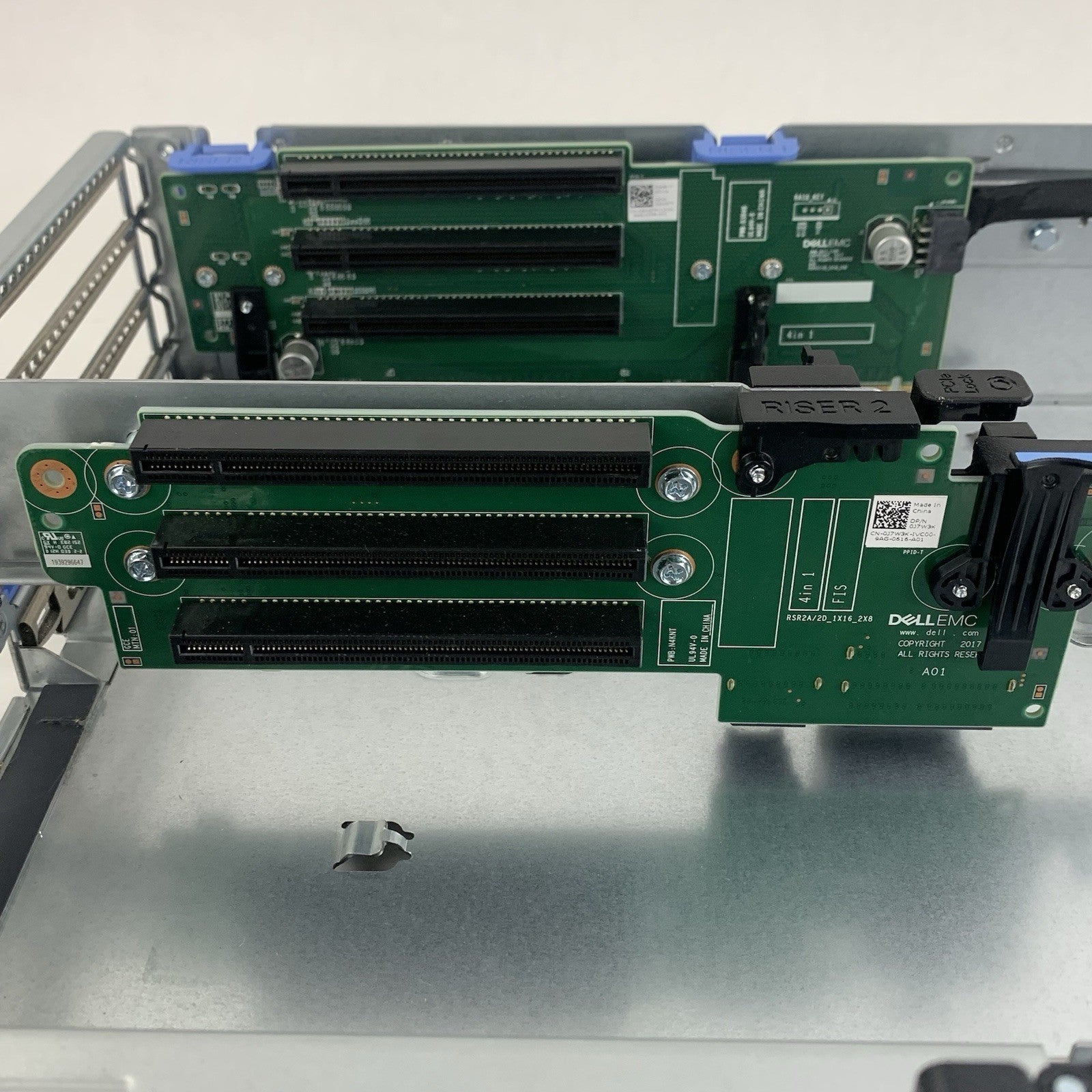 Dell Poweredge R740xd Barebones Server Chassis 2.5" 24 Bay 15x Caddies 3x Risers18