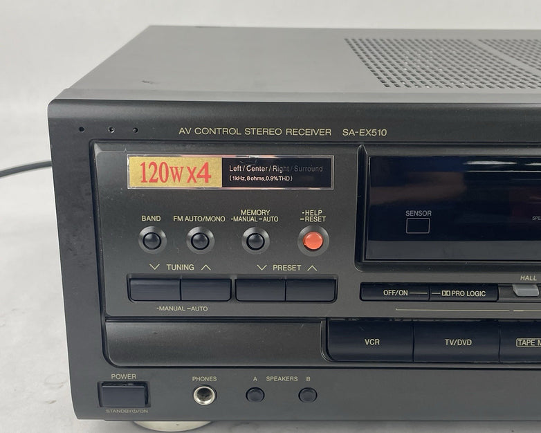 Technics SA-EX510 AV Stereo Receiver 120W - Tested