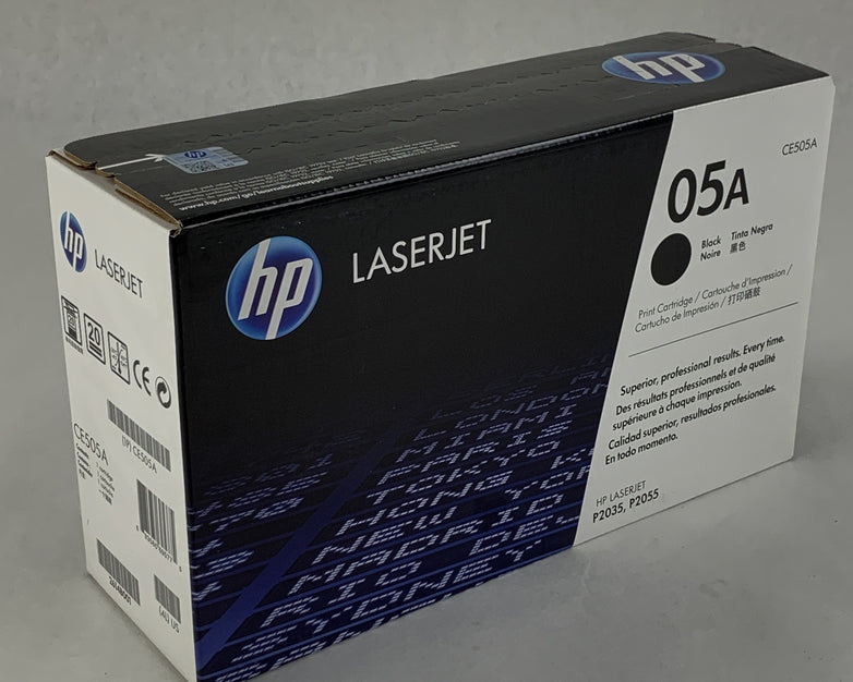 HP LaserJet 05A CE505A Standard Yield Black Toner NEW Sealed OEM