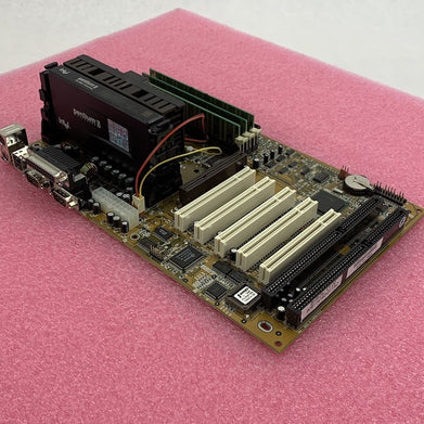 Abit i440BX Motherboard Pentium II 233MHz 128MB RAM No Shield