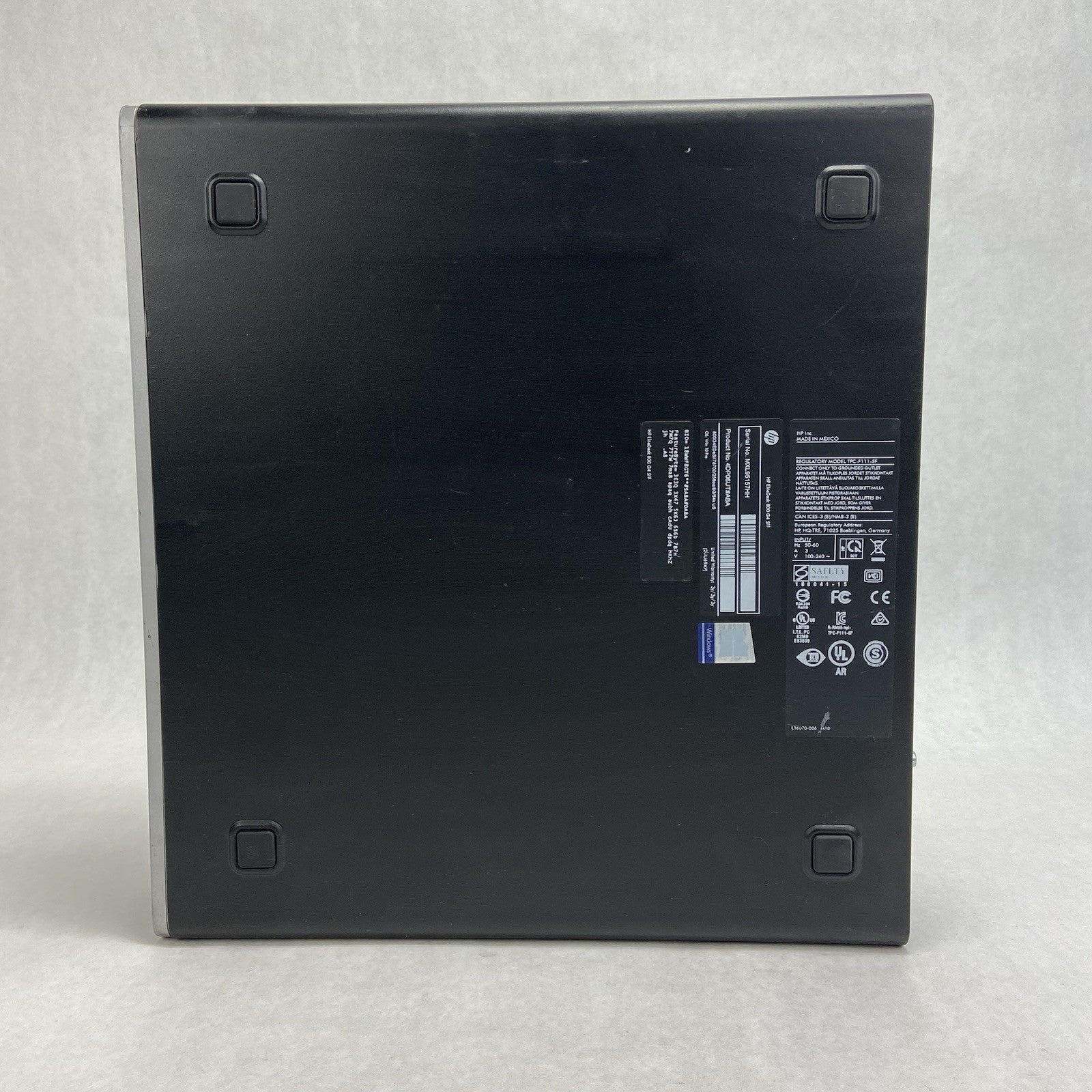HP EliteDesk 800 G4 SFF Intel Core i7-8700 3.2GHz 8GB RAM No HDD No OS3