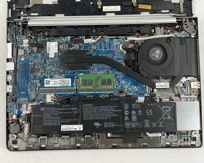 HP EliteBook 850 G6 15.6" i5-8365U 1.60 GHz 8 GB RAM No SSD/OS/AC - Dented