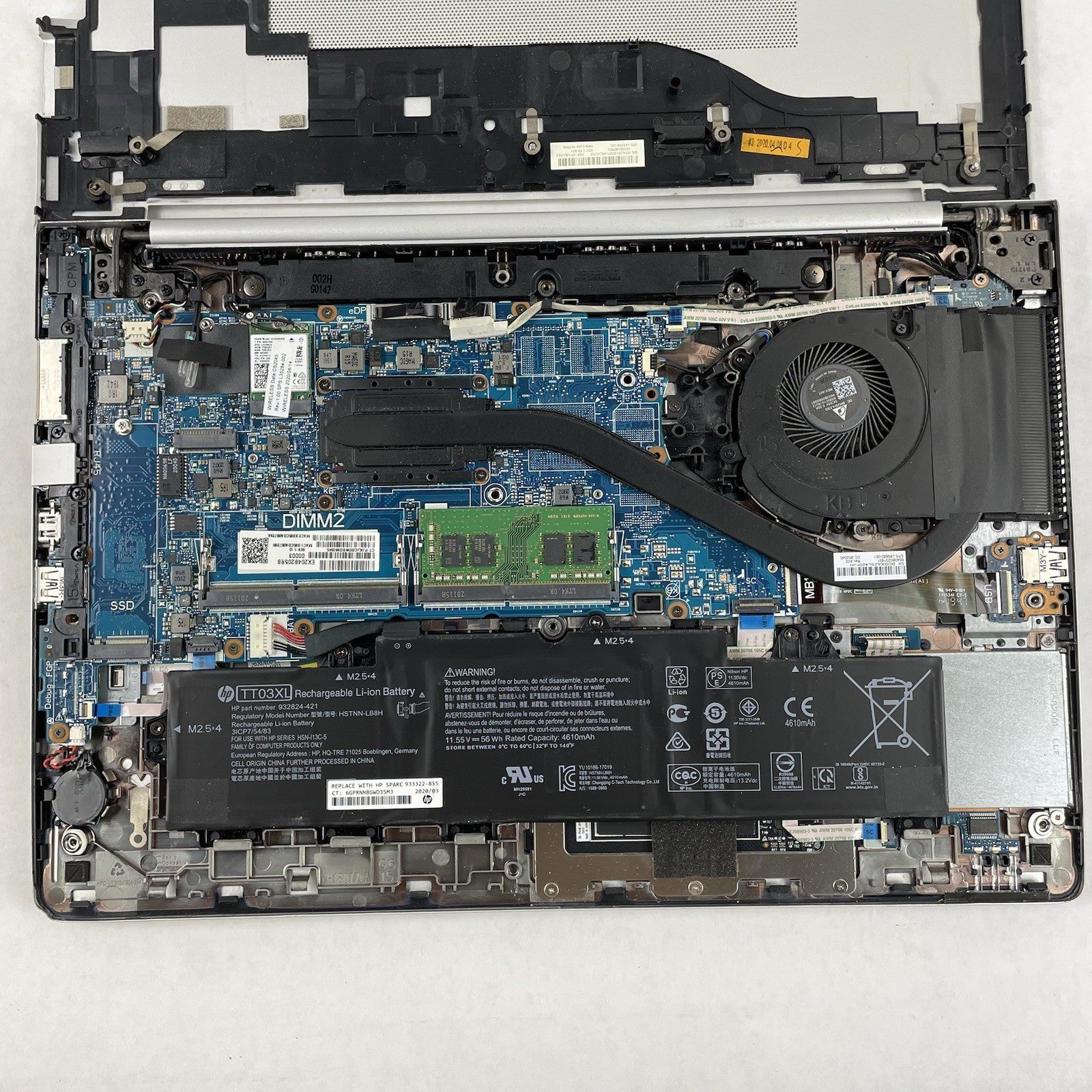 HP EliteBook 850 G6 15.6" i5-8365U 1.60 GHz 8 GB RAM No SSD/OS/AC - Dented17