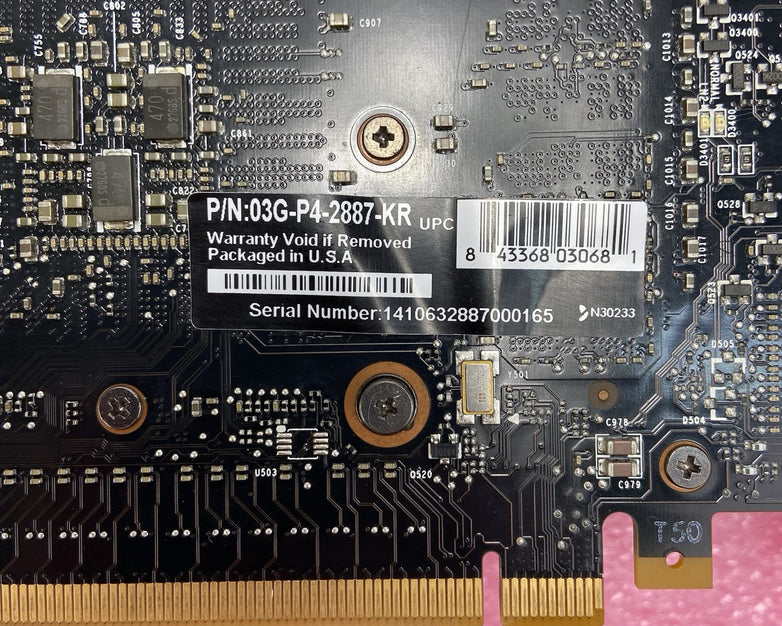 EVGA NVIDIA GeForce GTX 780 Ti Classified 3GB GDDR5 Graphics Card 03G-P4-2887-KR