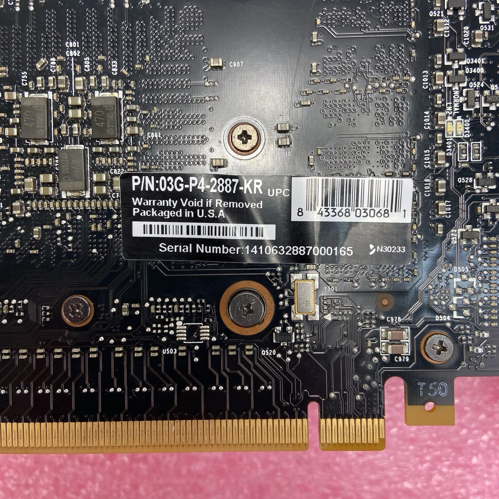 EVGA NVIDIA GeForce GTX 780 Ti Classified 3GB GDDR5 Graphics Card 03G-P4-2887-KR7