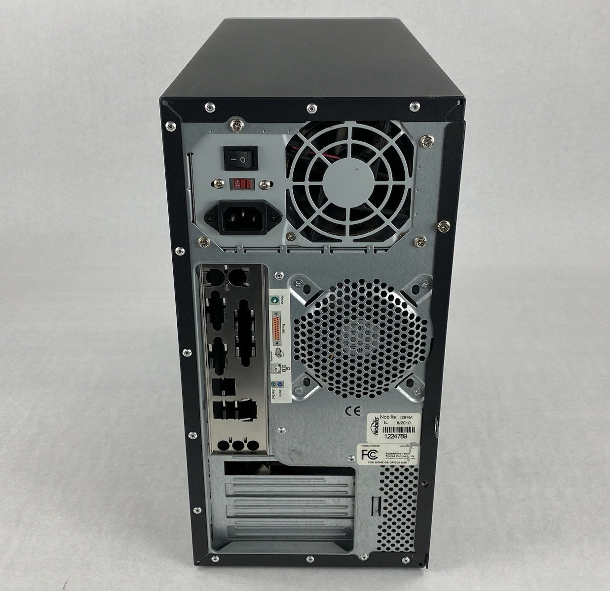 Nobilis i924m ATX Mid Tower Computer Case with 400W Power Supply