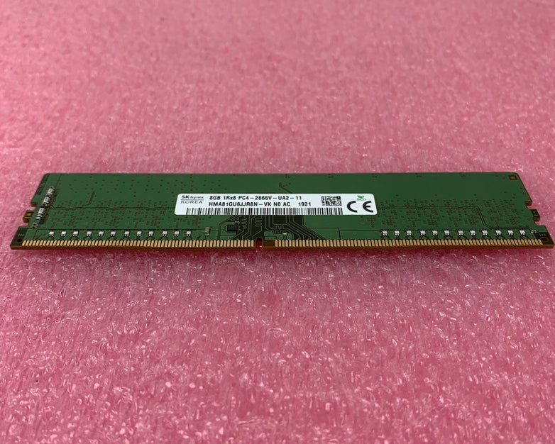 SK Hynix HMA81GU6JJR8N-VK PC4-2666V-UA2-11 8GB 1Rx8 Desktop Memory RAM