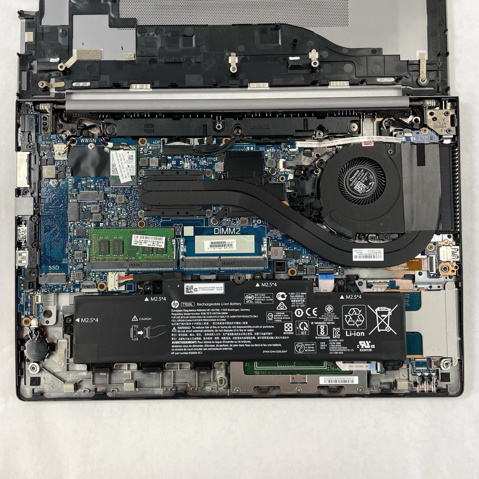 HP ZBook 15u G5 15.6" i5-7200U 2.50 GHz 8 GB RAM No SSD/OS/AC16