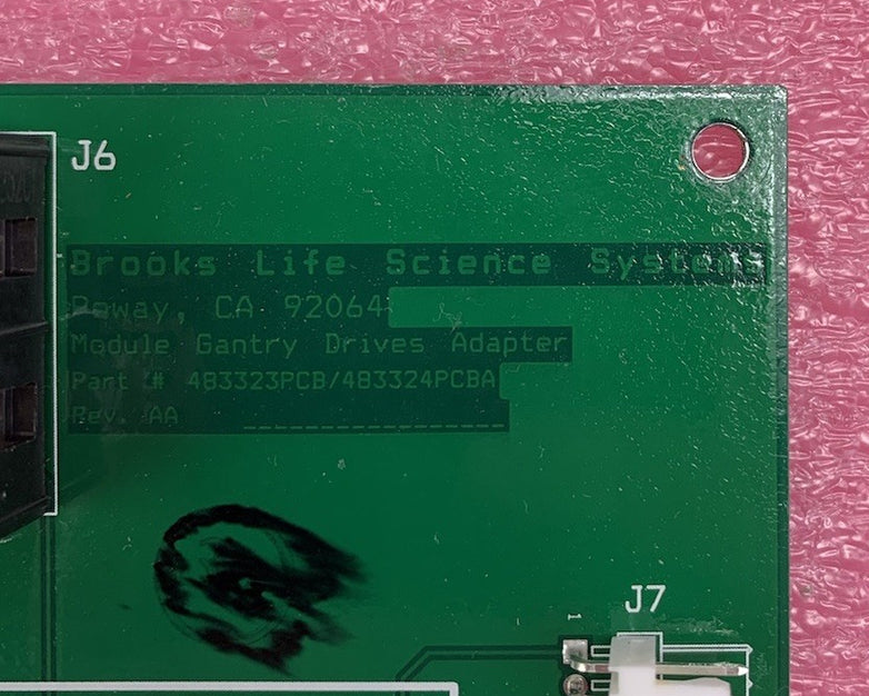 Brooks Systems 483323/483324 Rev. AA PCB Board