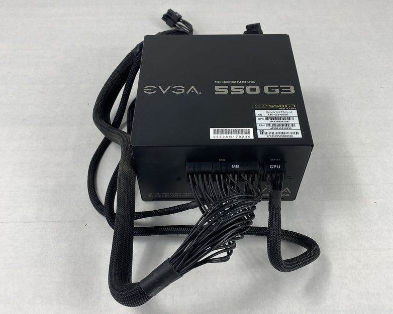 EVGA SuperNova 550 G3 220-G3-0550 80 Plus Gold 550W Power Supply Tested