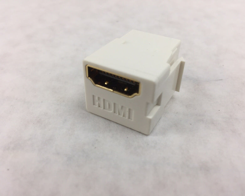 Lot of 5 C2G Snap-In HDMI Keystone Module - White