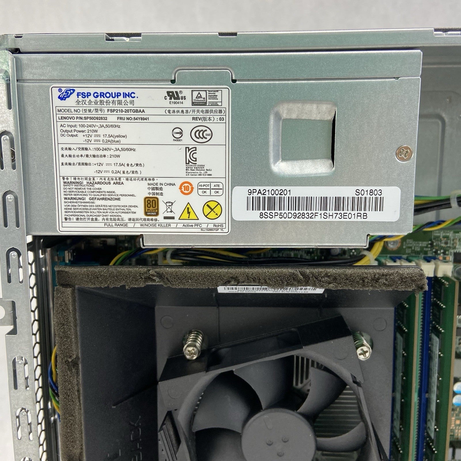 Lenovo ThinkCentre M900 SFF Intel Core i5-6500 3.2GHz 8GB RAM No HDD No OS10