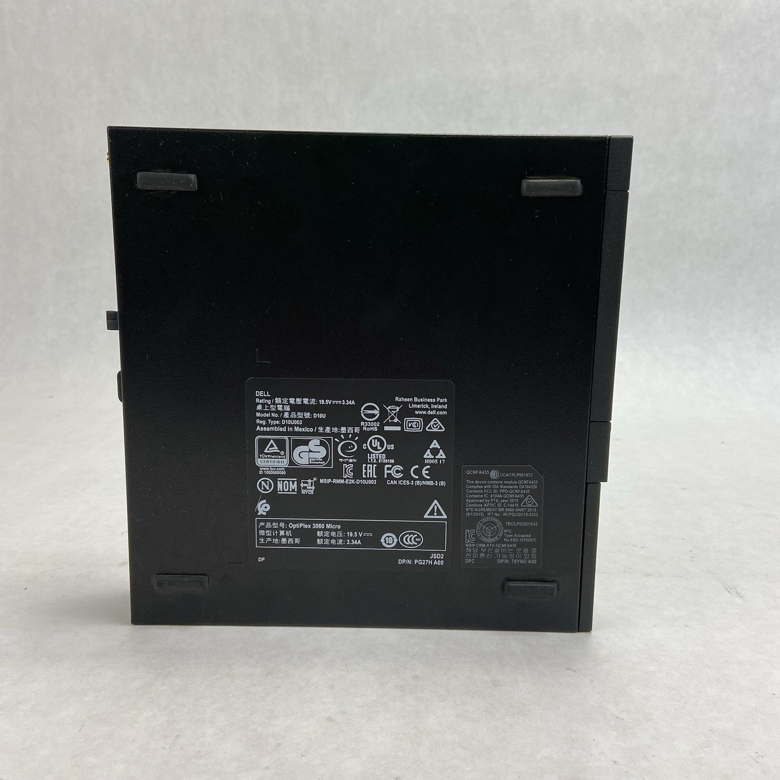 Dell Optiplex 3060 Micro Intel Core i5-8500T 3.1GHz 8GB RAM No HDDOSAC2