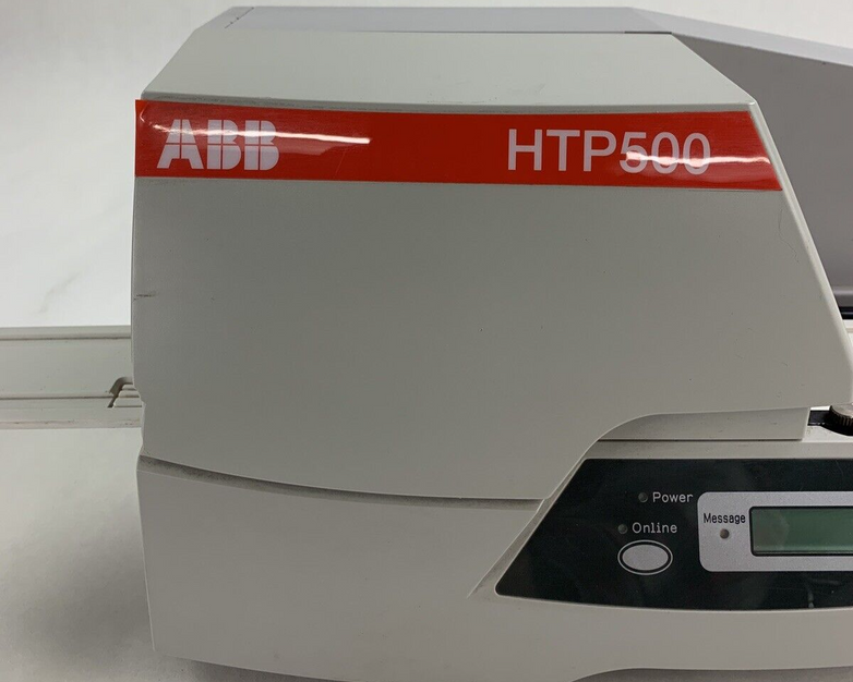 ABB HTP500 Thermal Transfer Marking System Powers on Bad Cover Hinge