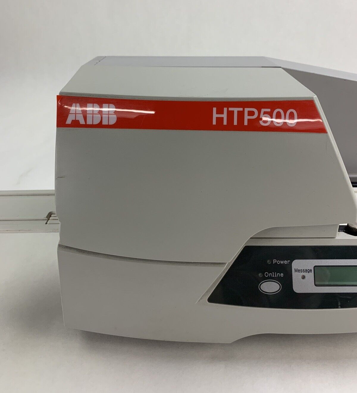 ABB HTP500 Thermal Transfer Marking System Powers on Bad Cover Hinge