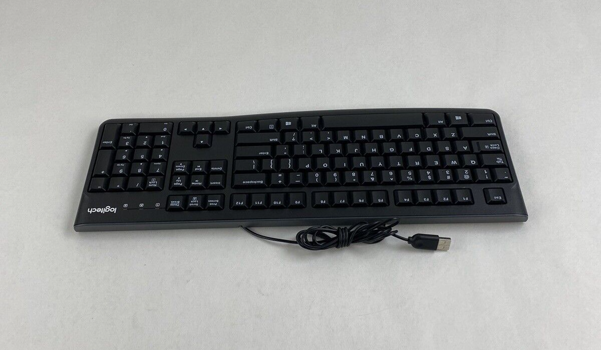 Lot of 3 Logitech K120 YU0036 USB Keyboard Tested