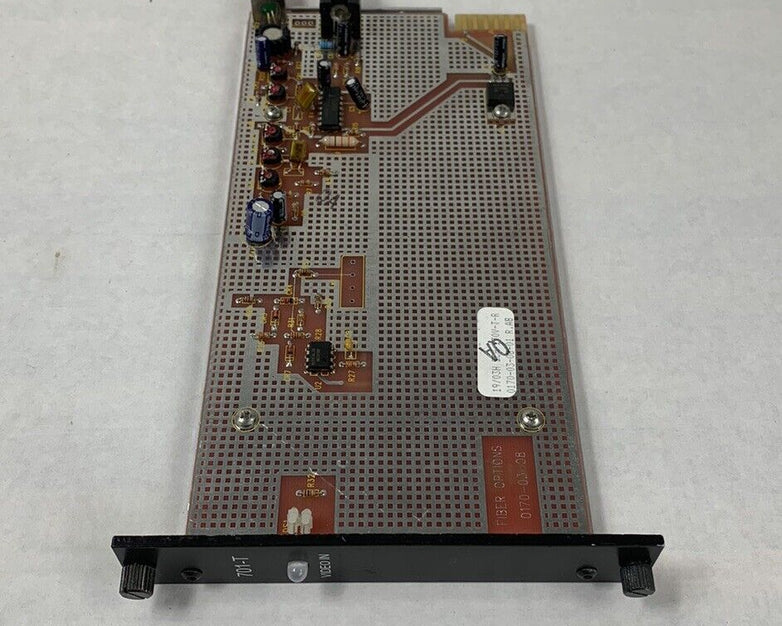 Fiber Options S701VT-RST Video In Control Board Transmitter 701-T