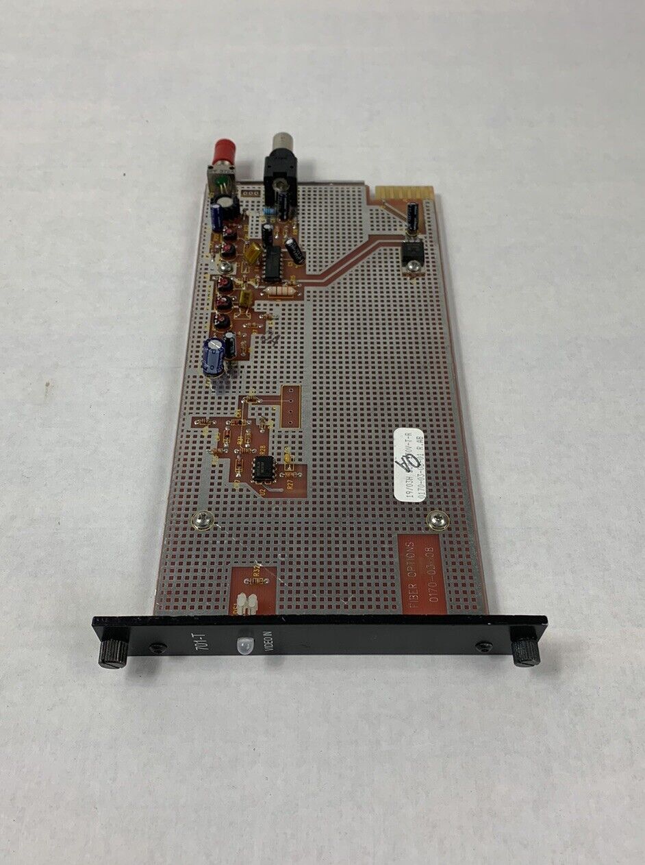 Fiber Options S701VT-RST Video In Control Board Transmitter 701-T