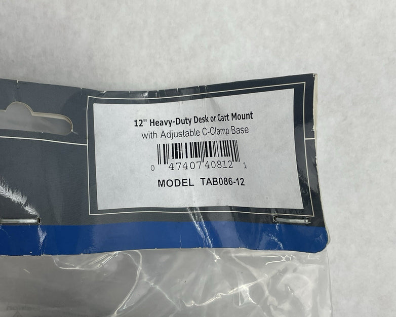 ARKON TAB086-12 Tablet Clamp Mount 12 -in Neck for iPad Pro Air Galaxy Note 10.1