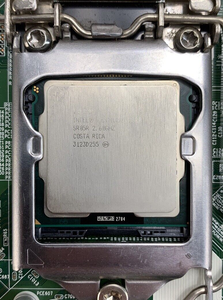 HP 615114-001 6200 Pro Motherboard Intel Pentium G620 2.6GHz 4GB RAM