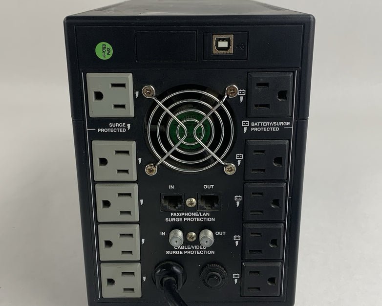 Tripp Lite SMART1500LCDT 900W 1500VA Smart LCD UPS Back Up Tower No Batteries
