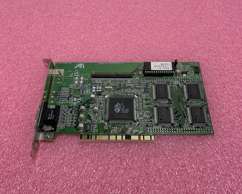 ATI 3D Rage II+ DVD 109-40100-00 4MB PCI Graphics Card