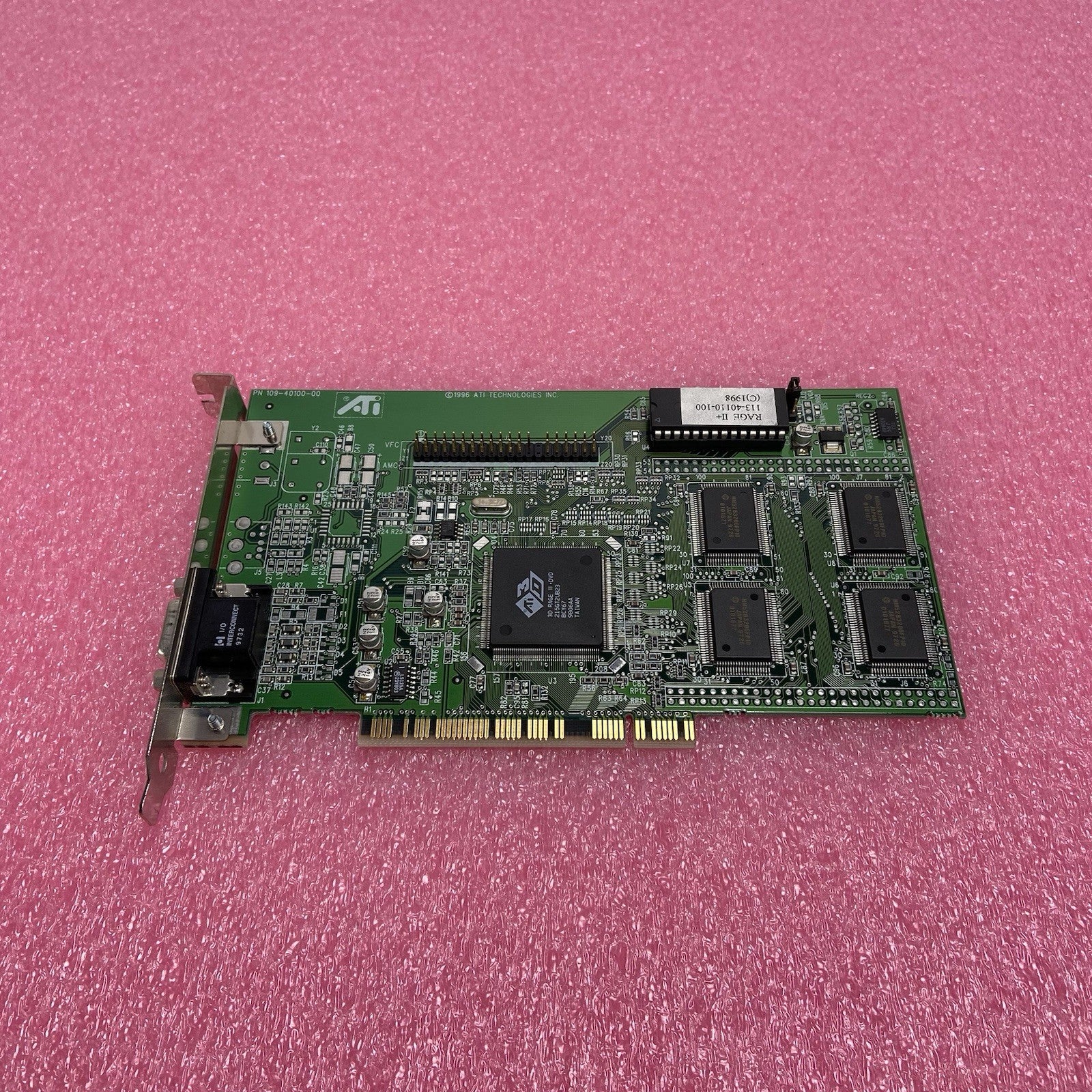 ATI 3D Rage II+ DVD 109-40100-00 4MB PCI Graphics Card4